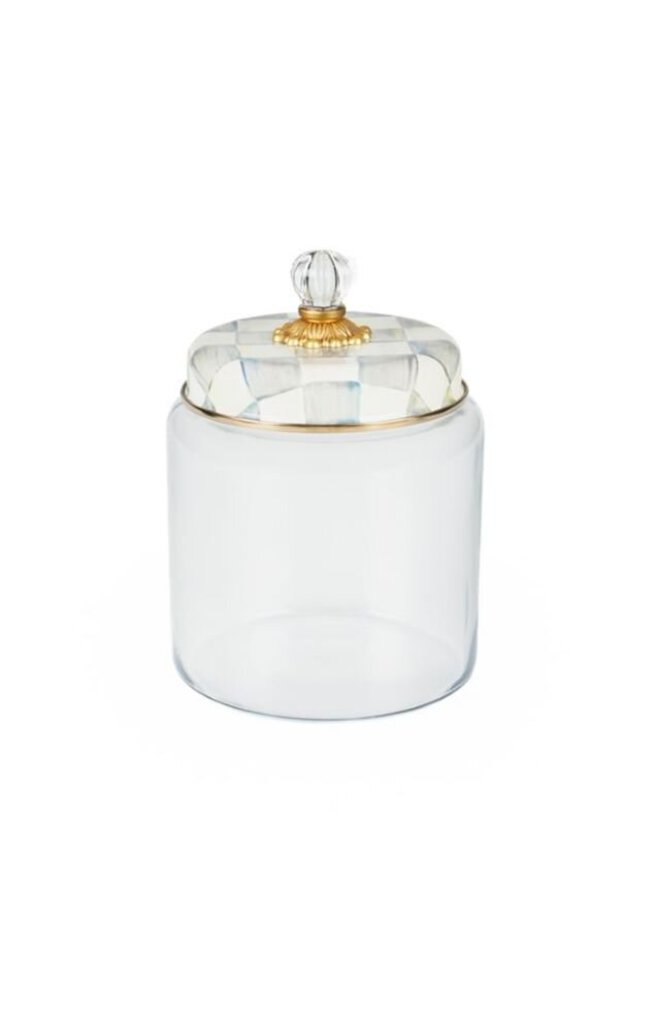 STERLING CHECK CANISTER LARGE