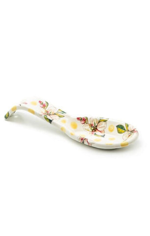 89411-386 WILDFLOWERS ENAMEL SPOON REST