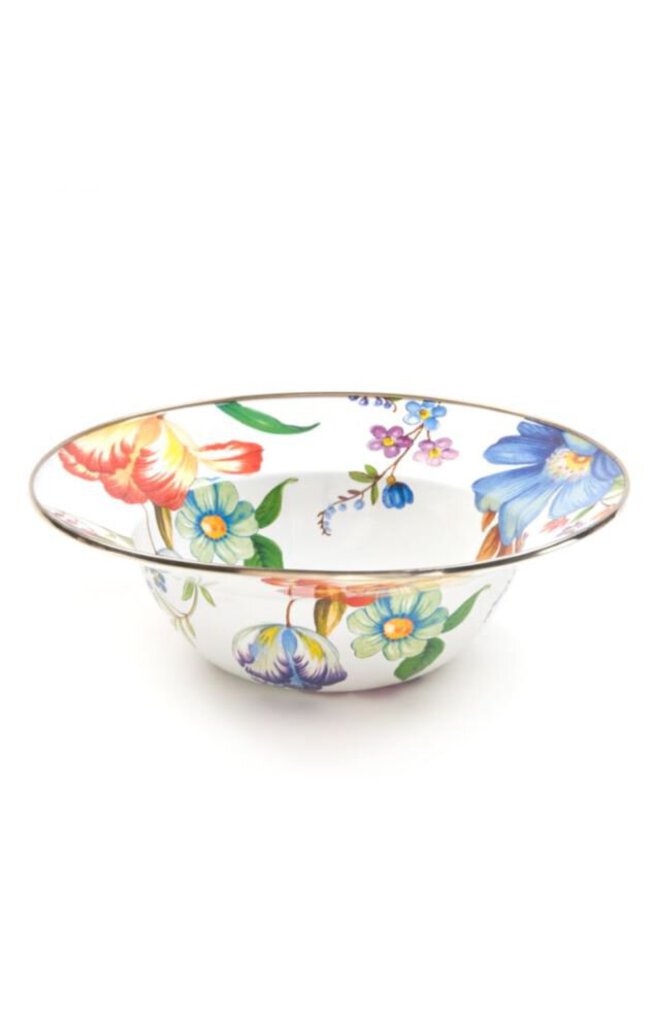 FLOWER MARKET SERVING BOWL