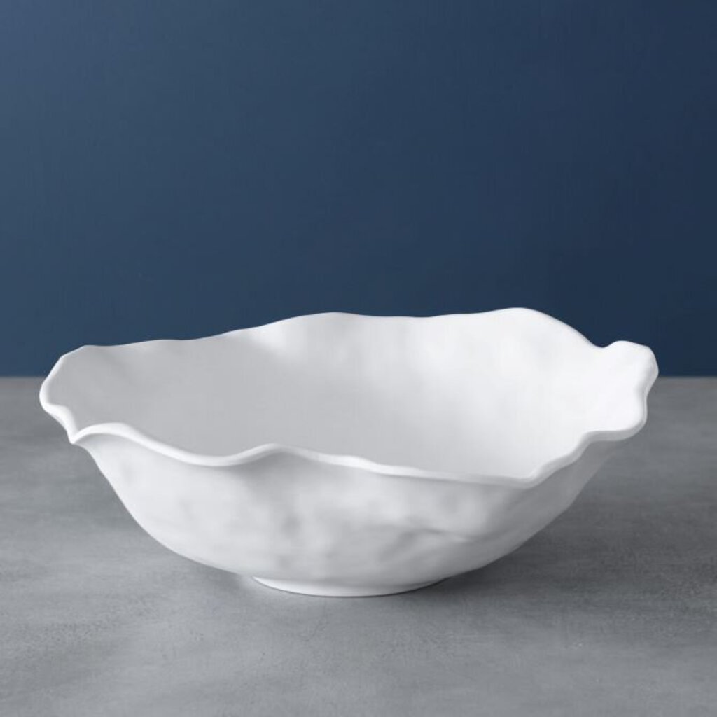 2552 VIDA NUBE LARGE ROUND BOWL WHITE