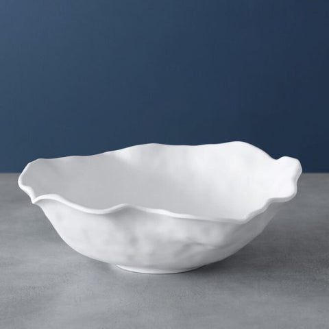 2552 VIDA NUBE LARGE ROUND BOWL WHITE