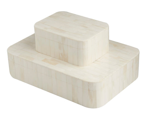 550010 SM IVORY BONE INLAID BOX