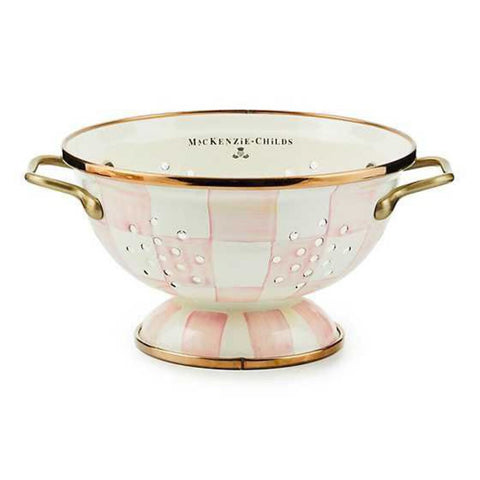 ROSY CHECK SMALL COLANDER