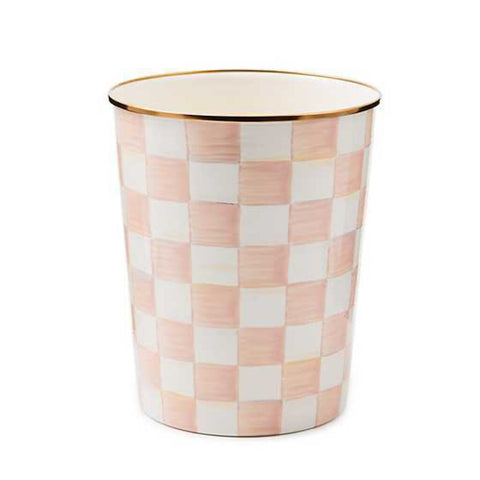 Rosy check waste bin