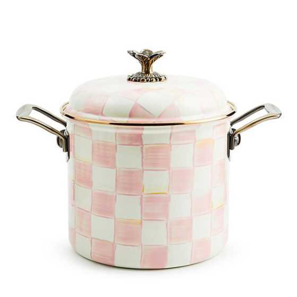 Rosy Check 7qt Stockpot