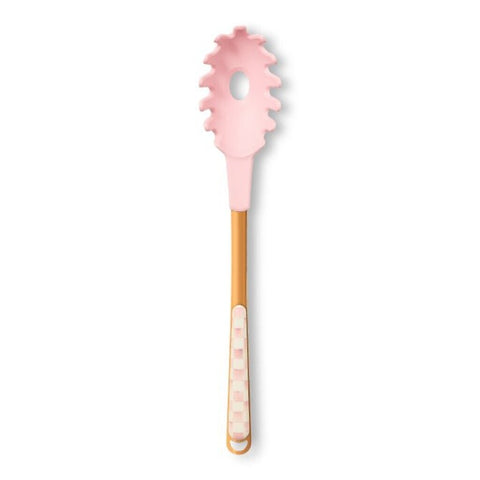 ROSY CHECK PASTA SPOON