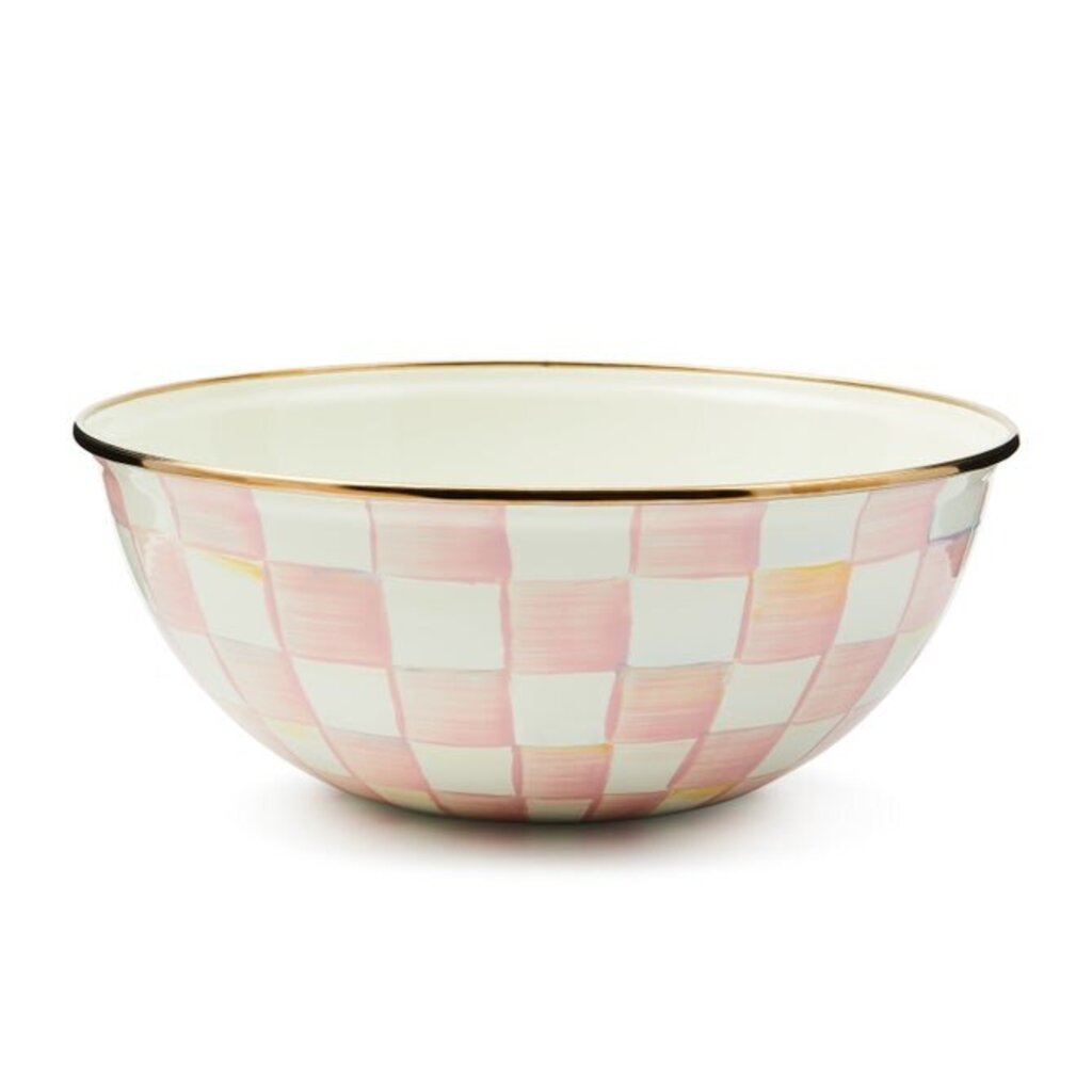 ROSY CHECK EVERYDAY BOWL MEDIUM