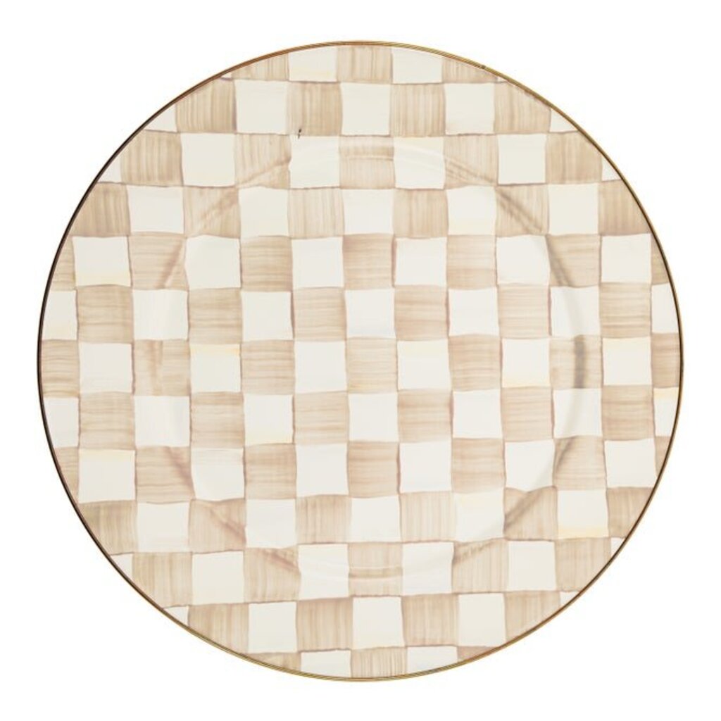 MOCHA CHECK SERVING PLATTER